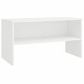 Moderner Fernsehschrank in Weiß, 80x40x40 cm