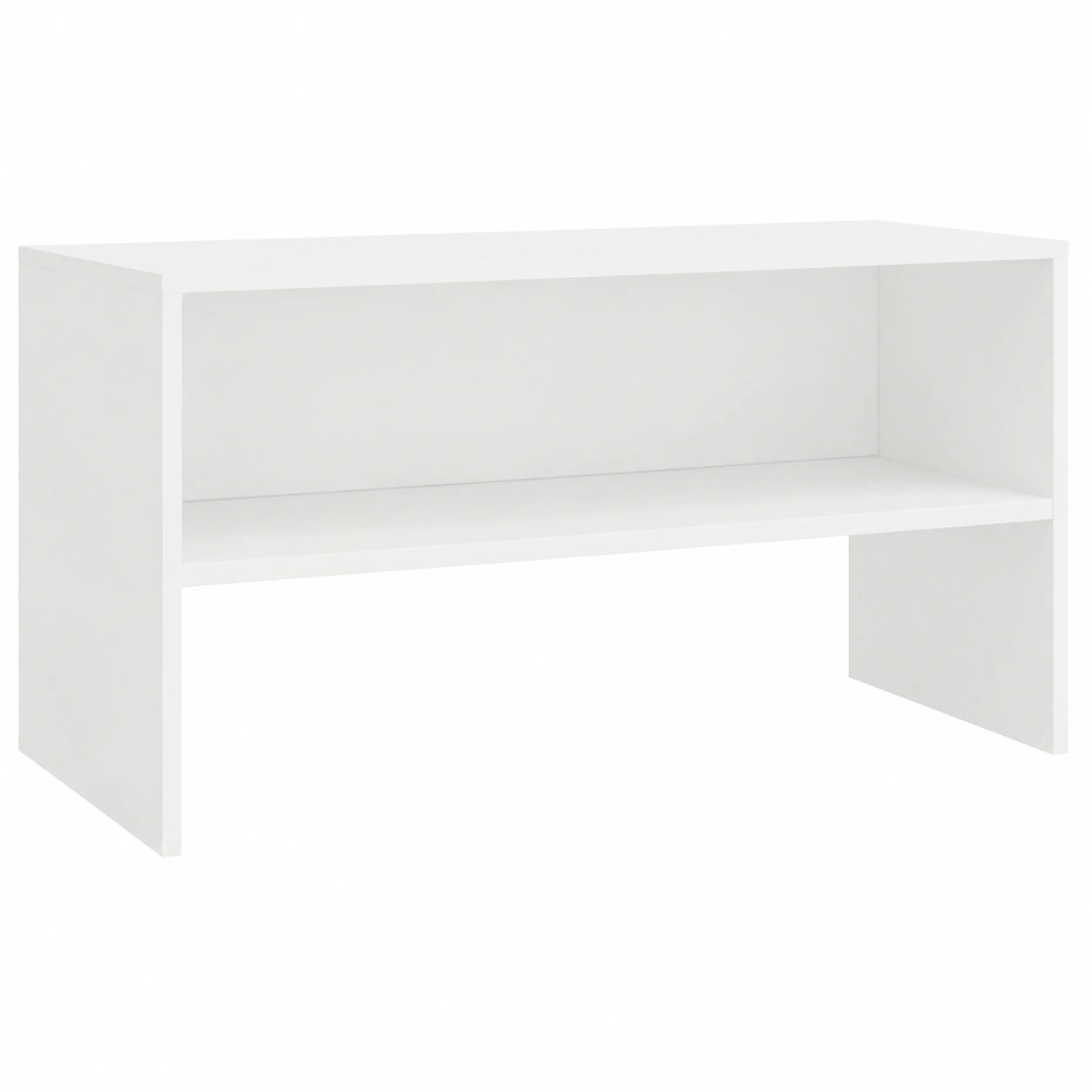 Moderner Fernsehschrank in Weiß, 80x40x40 cm