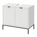 Vicco Badezimmer-Unterschrank Eliza in Weiß, 70x63 cm, mit Zwei-Türen, ideal zur Aufbewahrung von Pflegeprodukten