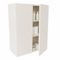 Hängender Badezimmerschrank mit Push-to-Open und Waschbeckenunterschrank, Wandschrank in Kaschmir, 78x60x30 cm
