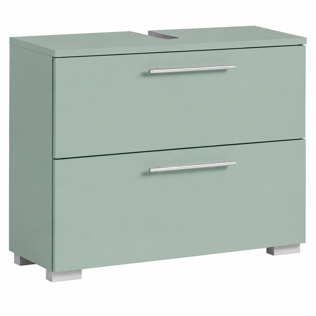 Schildmeyer Waschbeckenunterschrank Carlos, Pistazie, 80x60x35 cm