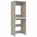 Waschmaschinenschrank Luna mit Regalboden - Beige